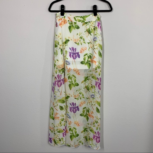 SHOW ME YOUR MUMU Mick Slit Floral Maxi Skirt - Picture 2 of 7